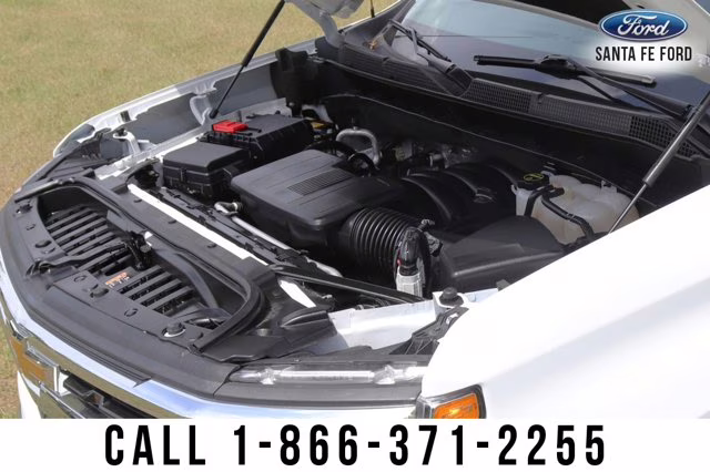 2025 Summit White Chevrolet Silverado 1500 LT 4X4 Truck