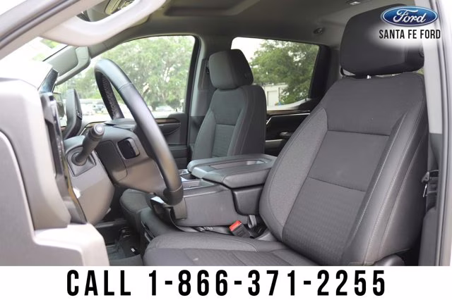 2025 Summit White Chevrolet Silverado 1500 LT 4X4 Truck