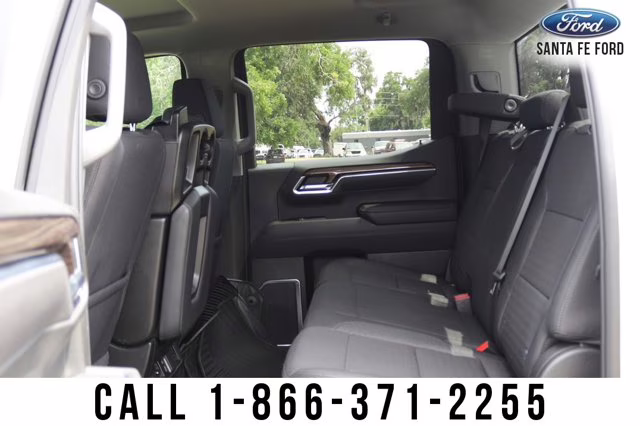 2025 Summit White Chevrolet Silverado 1500 LT 4X4 Truck