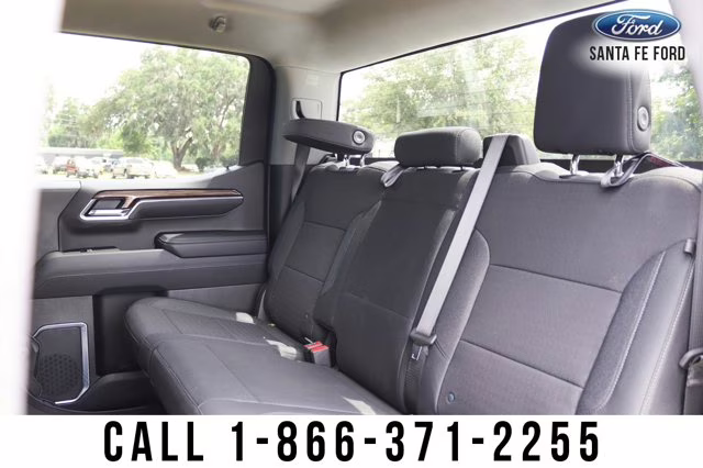 2025 Summit White Chevrolet Silverado 1500 LT 4X4 Truck