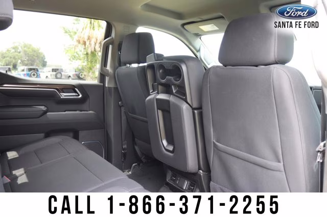 2025 Summit White Chevrolet Silverado 1500 LT 4X4 Truck