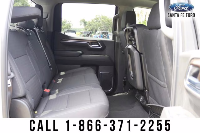 2025 Summit White Chevrolet Silverado 1500 LT 4X4 Truck