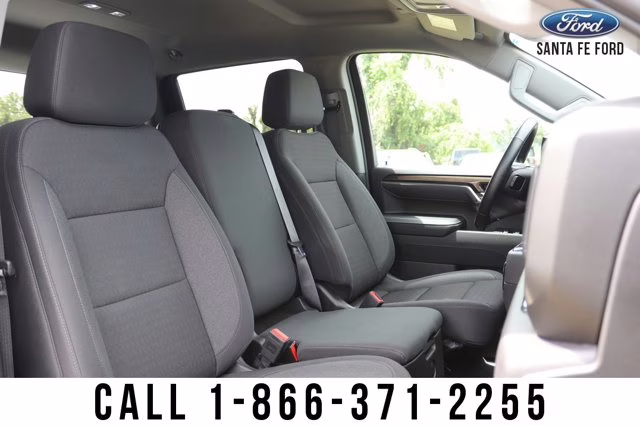 2025 Summit White Chevrolet Silverado 1500 LT 4X4 Truck