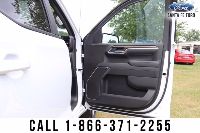 2025 Summit White Chevrolet Silverado 1500 LT 4X4 Truck