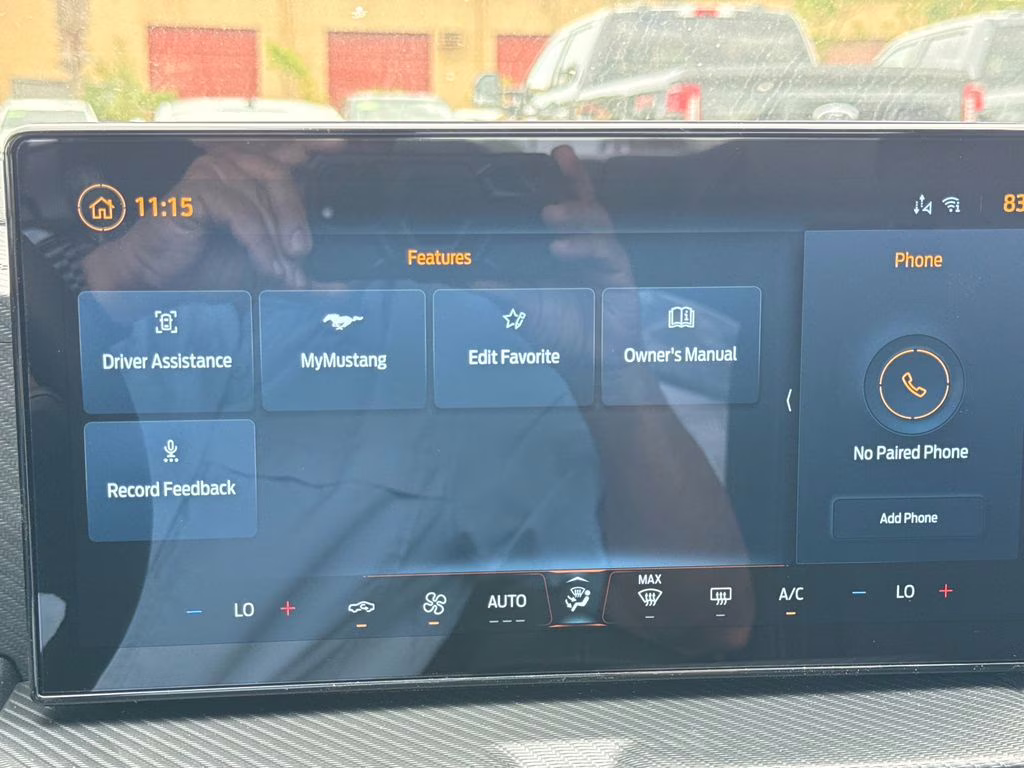 2026 Shadow Black Ford Mustang EcoBoost RWD Coupe