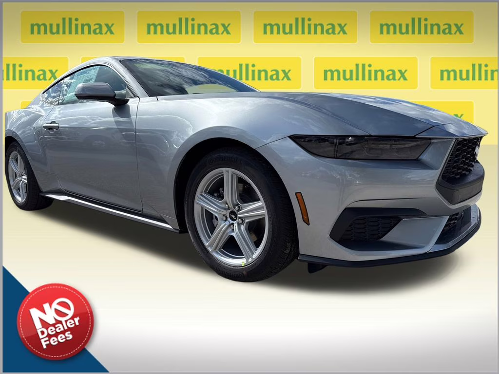 2026 Iconic Silver Metallic Ford Mustang EcoBoost RWD Coupe