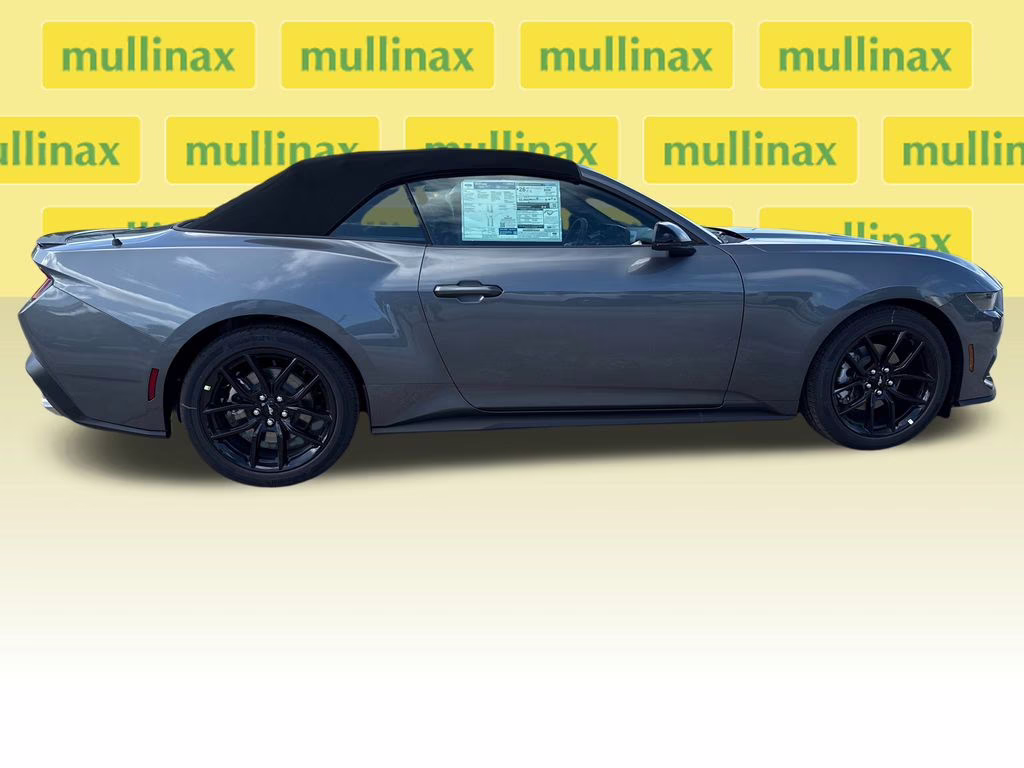 2025 Carbonized Gray Metallic Ford Mustang EcoBoost Premium RWD Convertible