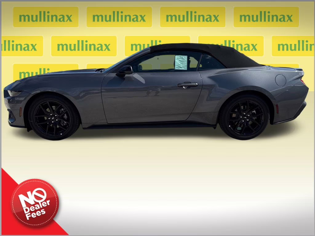 2025 Carbonized Gray Metallic Ford Mustang EcoBoost Premium RWD Convertible