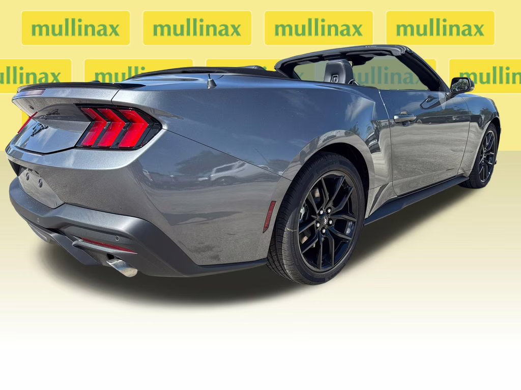 2025 Carbonized Gray Metallic Ford Mustang EcoBoost Premium RWD Convertible