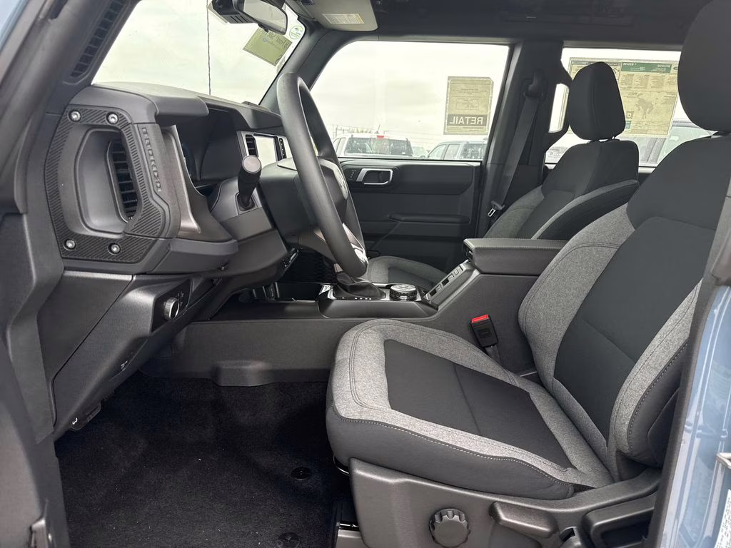 2025 Azure Gray Metallic Tri-Coat Ford Bronco Base 4X4 SUV