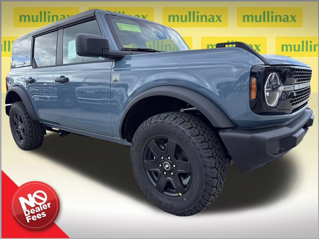 2025 Azure Gray Metallic Tri-Coat Ford Bronco Big Bend 4X4 SUV
