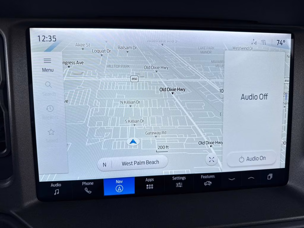 2025 Azure Gray Metallic Tri-Coat Ford Bronco Big Bend 4X4 SUV