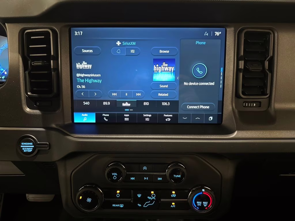 2025 Ruby Red Metallic Tinted Clearcoat Ford Bronco Big Bend 4X4 SUV