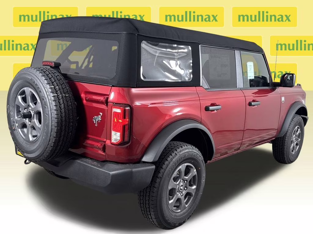 2025 Ruby Red Metallic Tinted Clearcoat Ford Bronco Big Bend 4X4 SUV