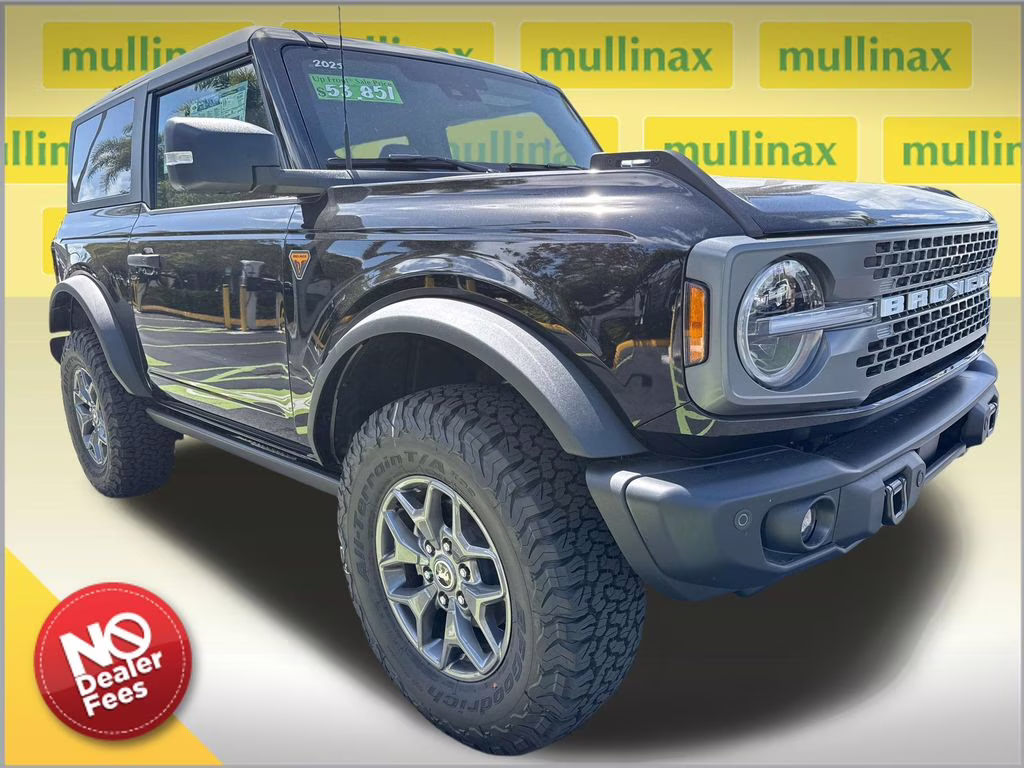 2025 Shadow Black Ford Bronco Badlands 4X4 SUV