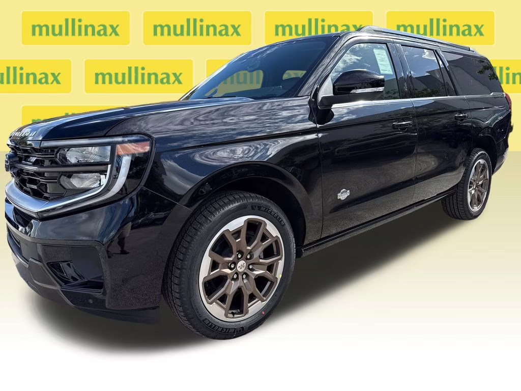 2025 Agate Black Metallic Ford Expedition Max King Ranch 4X4 SUV