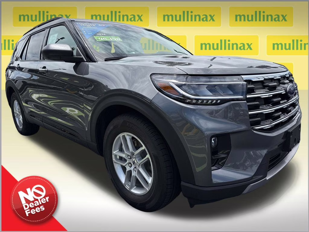 2026 Carbonized Gray Metallic Ford Explorer Active RWD SUV