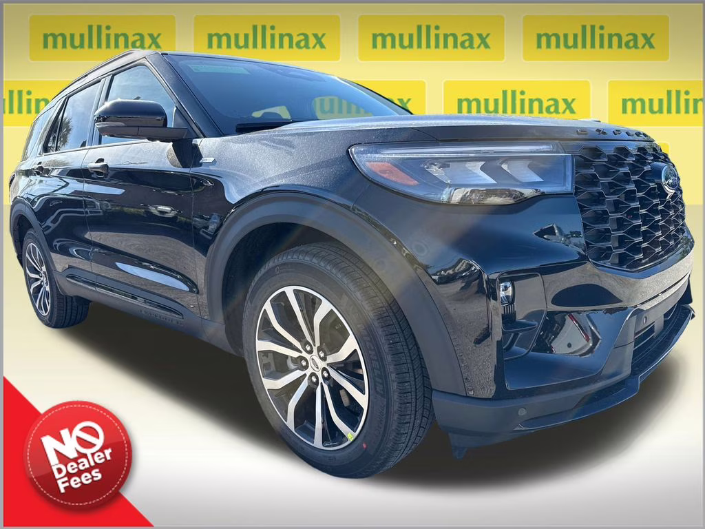 2026 Agate Black Metallic Ford Explorer ST-Line RWD SUV