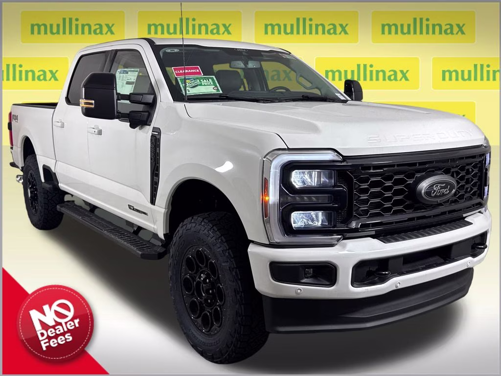 2026 Star White Metallic Tri-Coat Ford Super Duty F-250 SRW Lariat 4X4 Truck