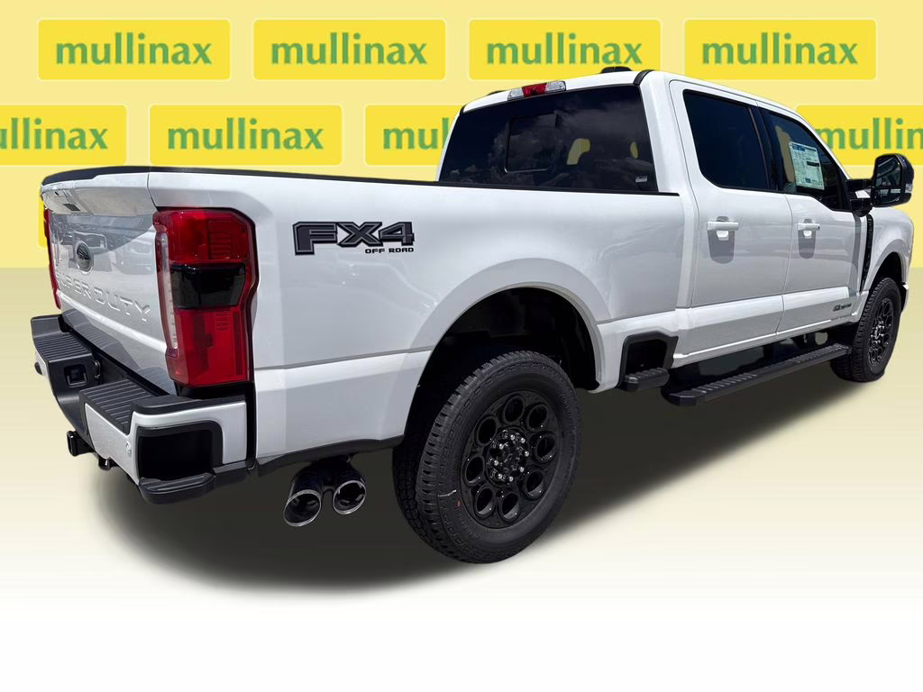 2026 Star White Metallic Tri-Coat Ford Super Duty F-250 SRW Lariat 4X4 Truck