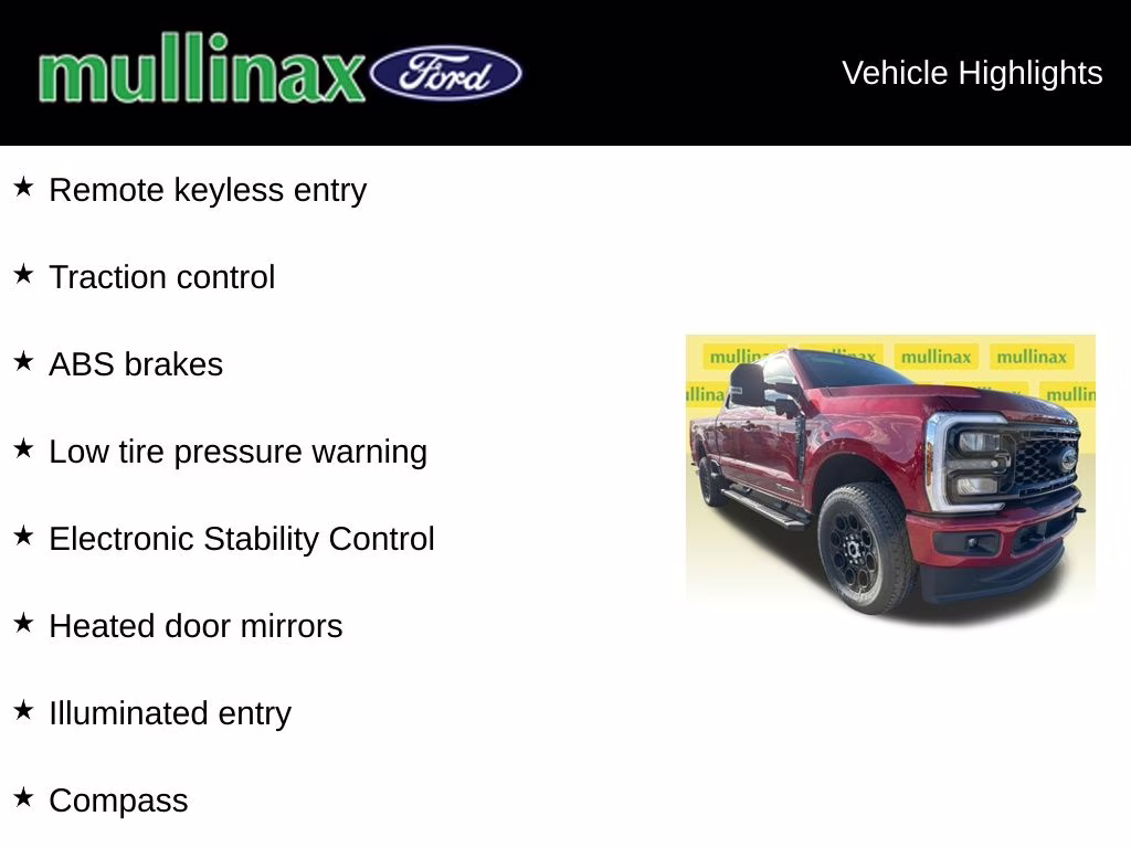 2026 Ruby Red Metallic Tinted Clearcoat Ford Super Duty F-250 SRW XLT 4X4 Truck