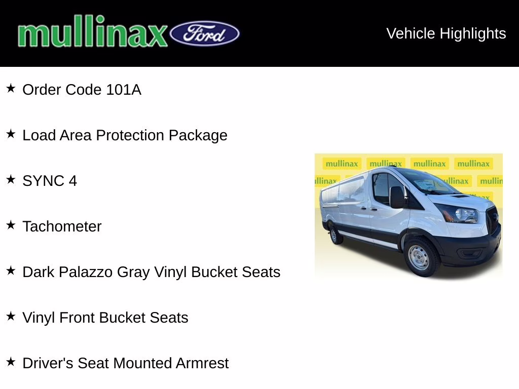 2026 Oxford White Ford Transit-250 Base RWD Van