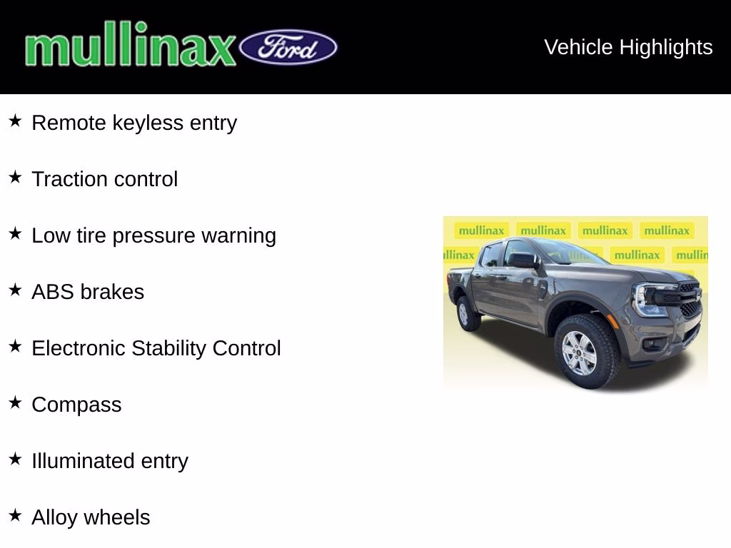2025 Marsh Gray Ford Ranger XL RWD Truck