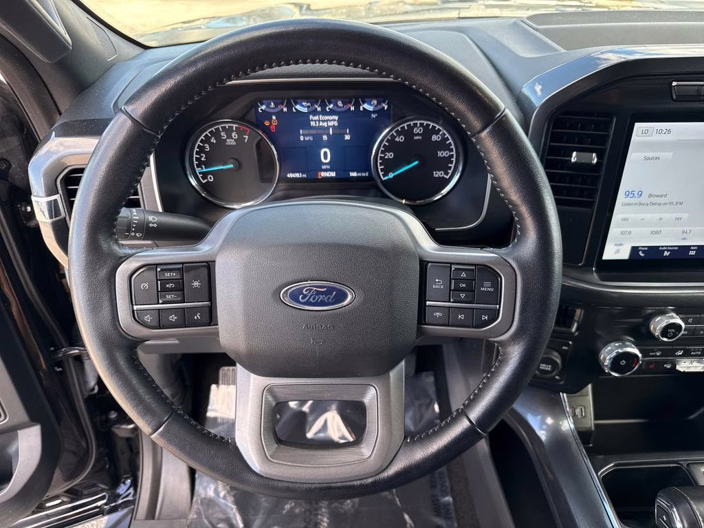 2022 Agate Black Metallic Ford F-150 XLT 4X4 Truck