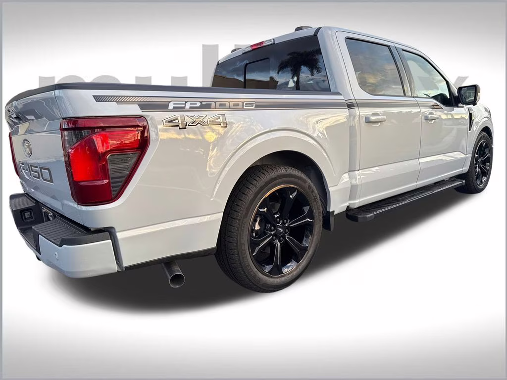 2025 Space White Metallic Ford F-150 XLT 4X4 Truck