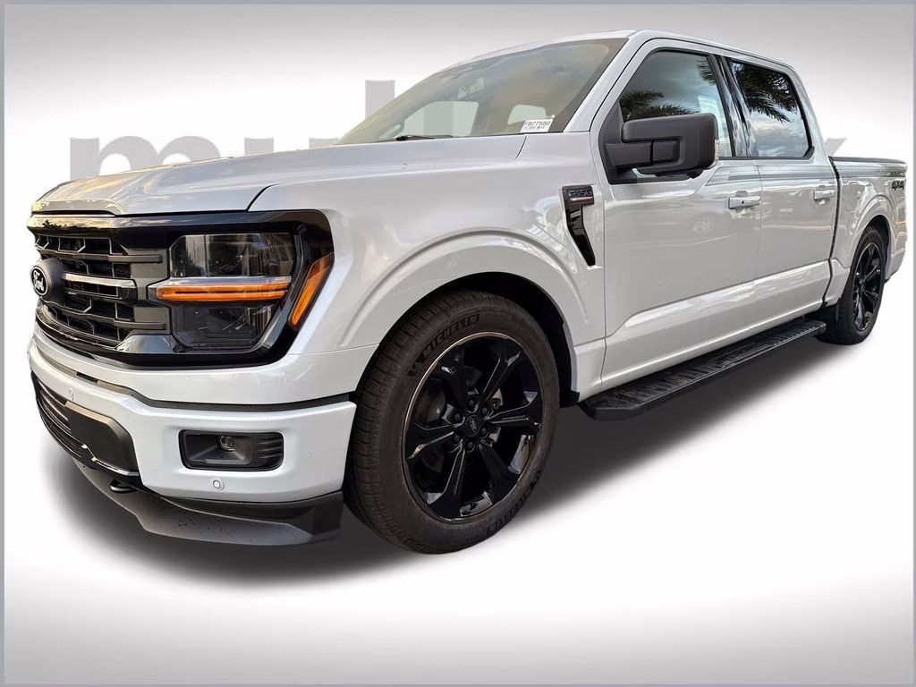 2025 Space White Metallic Ford F-150 XLT 4X4 Truck