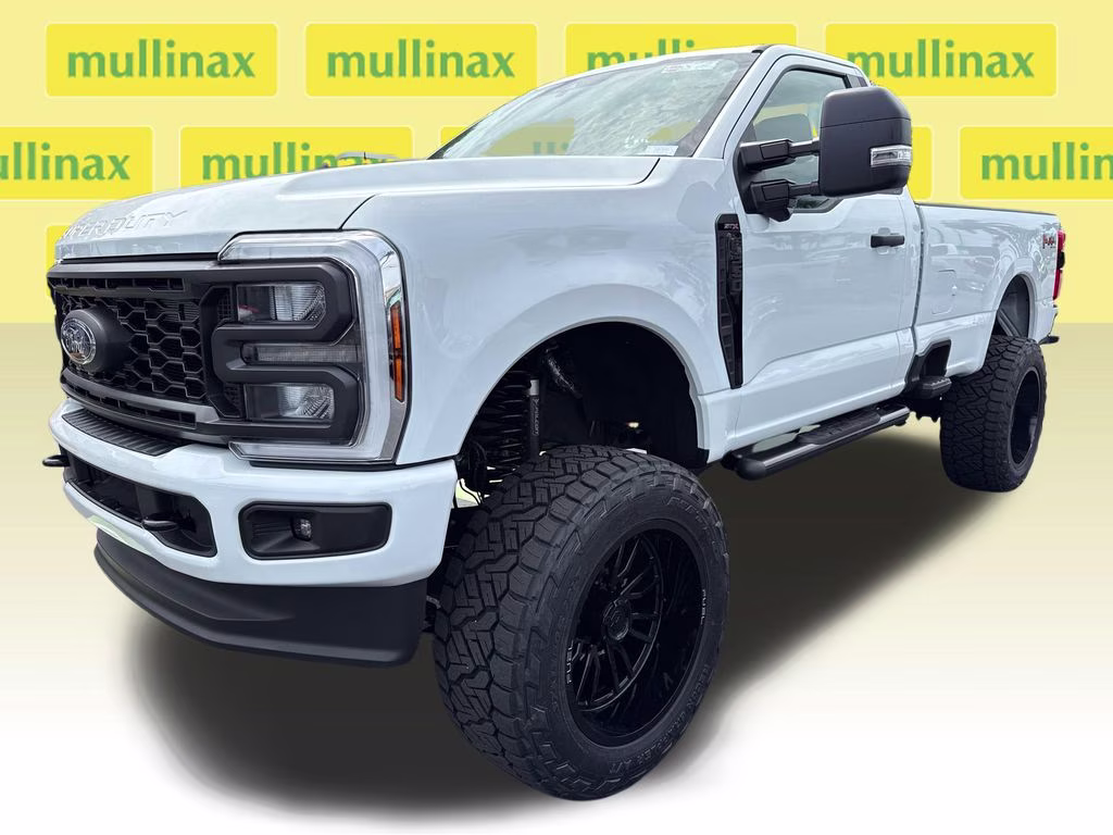 2025 Oxford White Ford Super Duty F-350 SRW STX 4X4 Truck