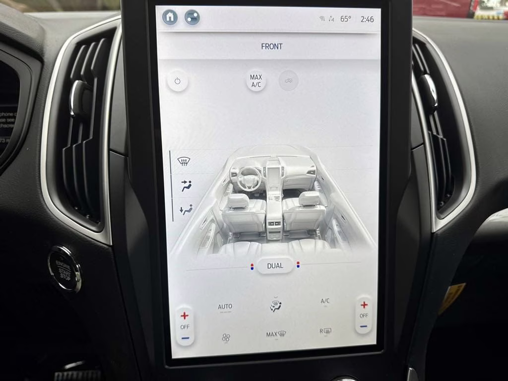 2024 Stone Blue Metallic Ford Edge SE AWD SUV