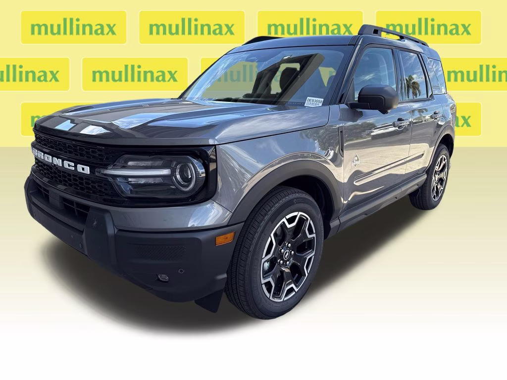 2025 Carbonized Gray Metallic Ford Bronco Sport Outer Banks 4X4 SUV