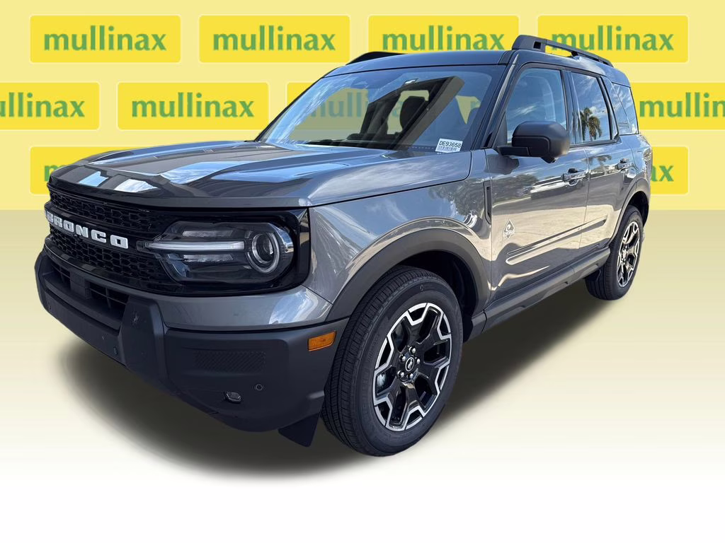 2025 Carbonized Gray Metallic Ford Bronco Sport Outer Banks 4X4 SUV