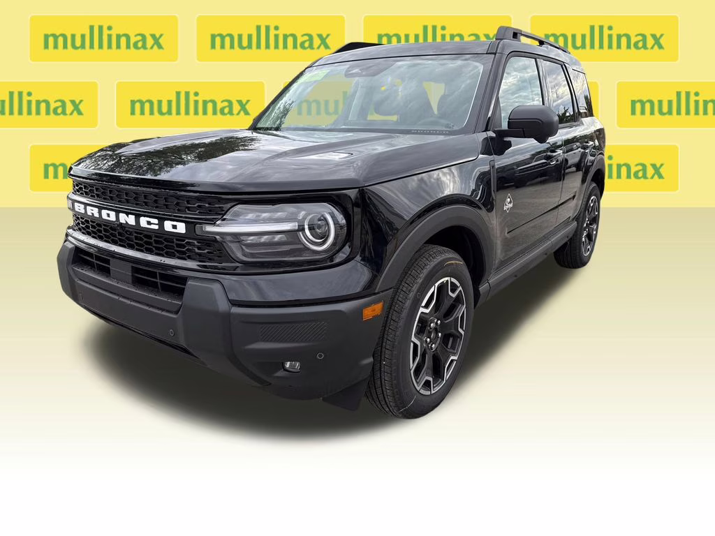 2025 Shadow Black Ford Bronco Sport Outer Banks 4X4 SUV