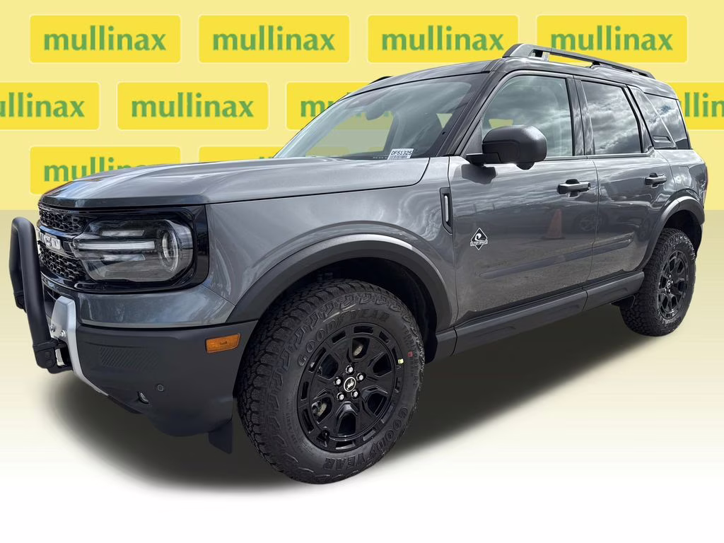 2025 Carbonized Gray Metallic Ford Bronco Sport Outer Banks 4X4 SUV