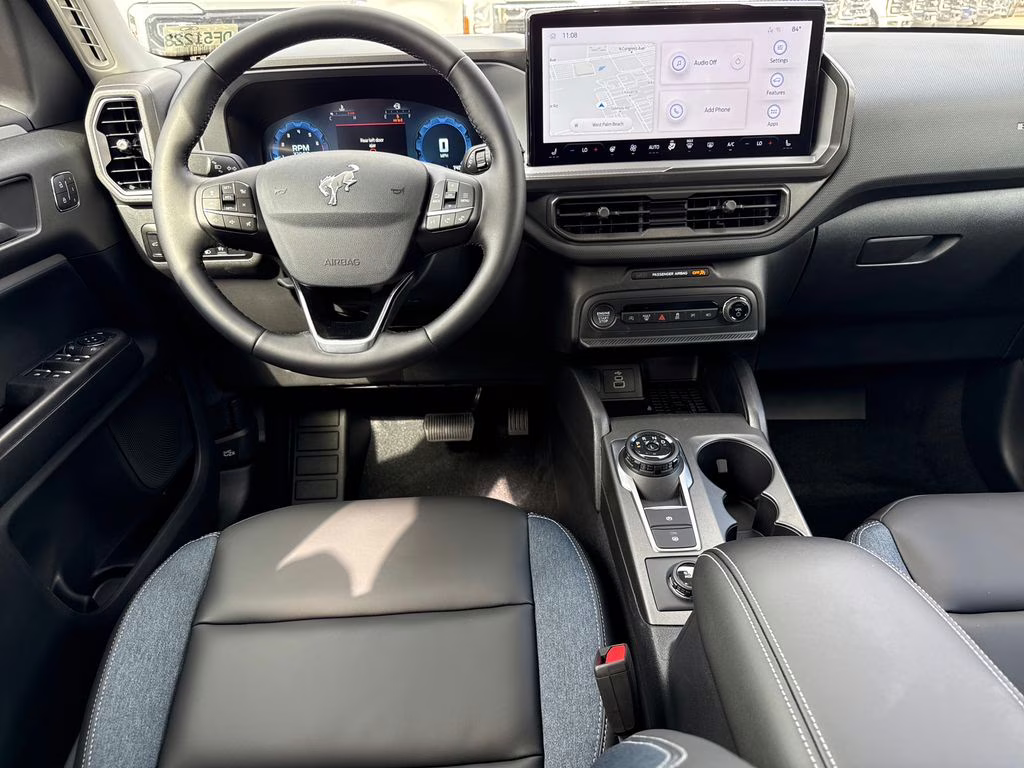 2025 Azure Gray Metallic Tri-Coat Ford Bronco Sport Outer Banks 4X4 SUV