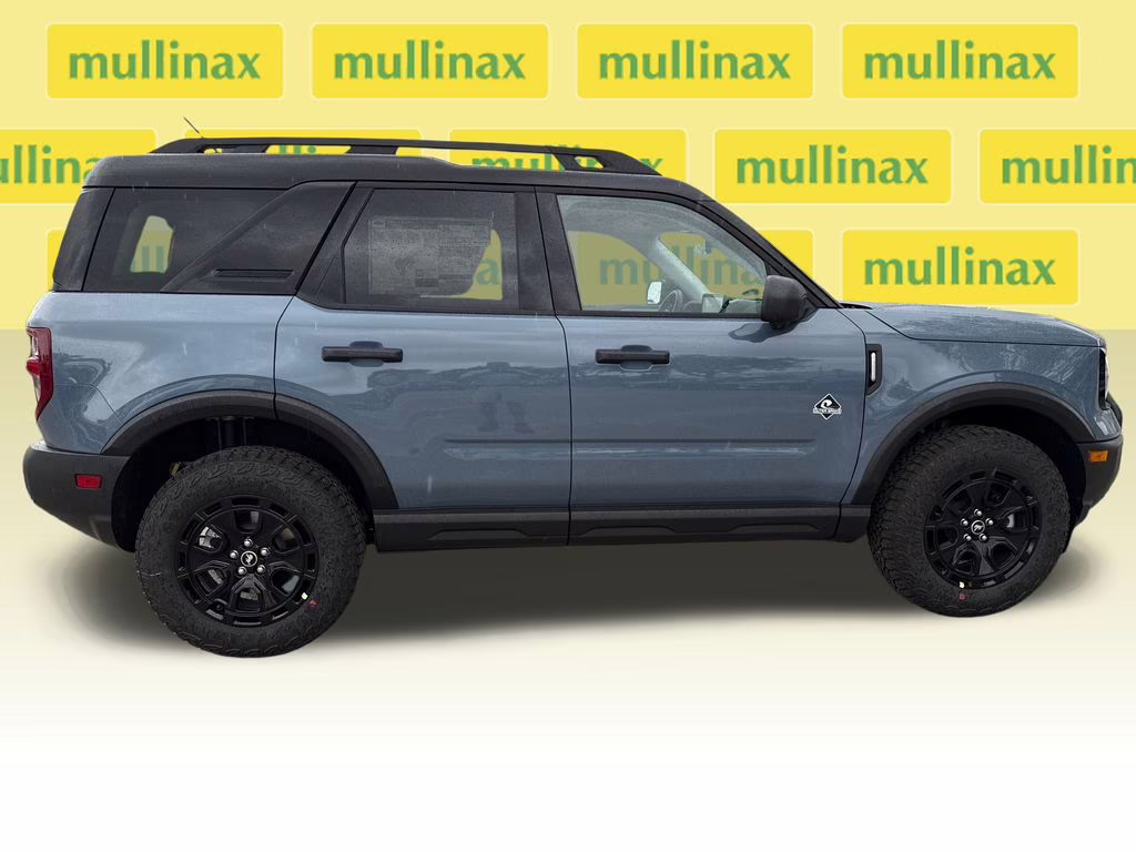 2025 Azure Gray Metallic Tri-Coat Ford Bronco Sport Outer Banks 4X4 SUV