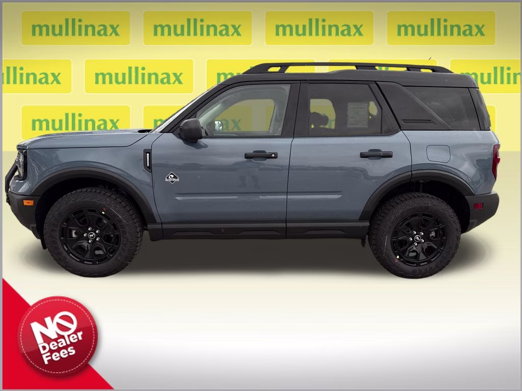 2025 Azure Gray Metallic Tri-Coat Ford Bronco Sport Outer Banks 4X4 SUV