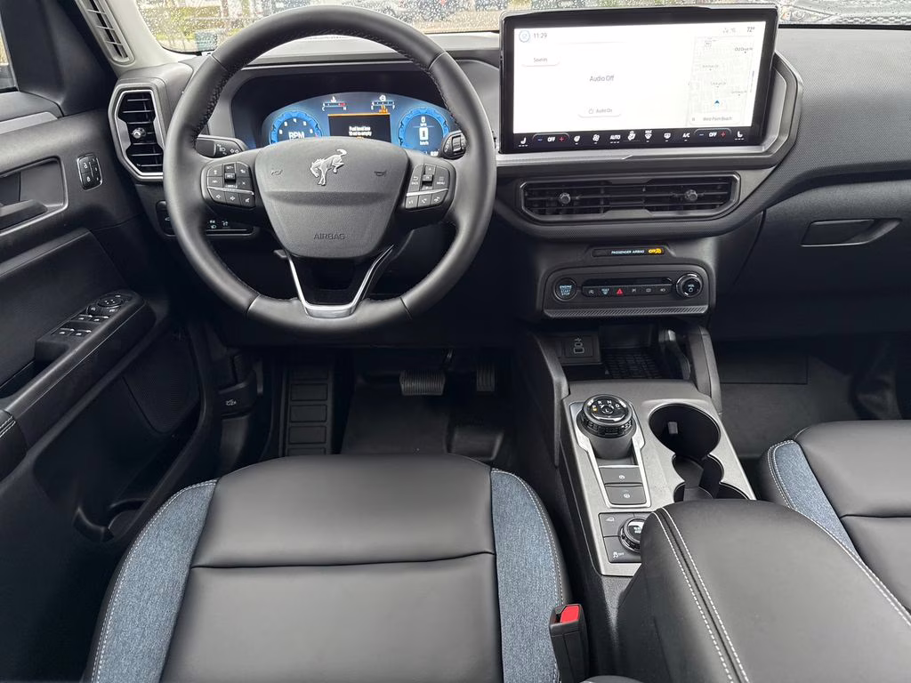 2025 Azure Gray Metallic Tri-Coat Ford Bronco Sport Outer Banks 4X4 SUV