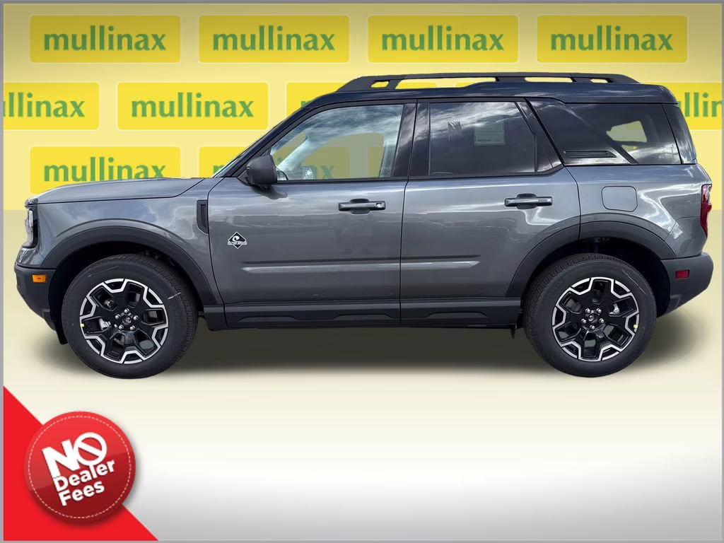 2025 Carbonized Gray Metallic Ford Bronco Sport Outer Banks 4X4 SUV