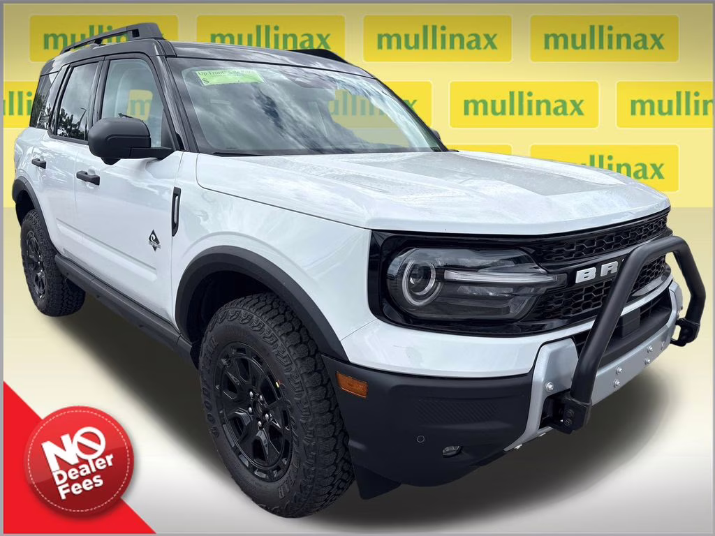 2025 Oxford White Ford Bronco Sport Outer Banks 4X4 SUV