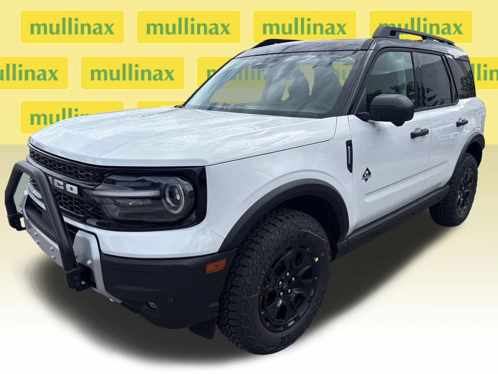 2025 Oxford White Ford Bronco Sport Outer Banks 4X4 SUV