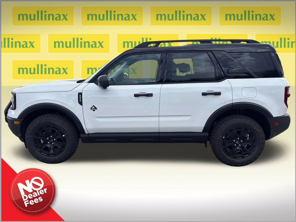 2025 Oxford White Ford Bronco Sport Outer Banks 4X4 SUV