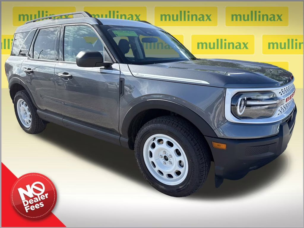 2025 Carbonized Gray Metallic Ford Bronco Sport Heritage 4X4 SUV