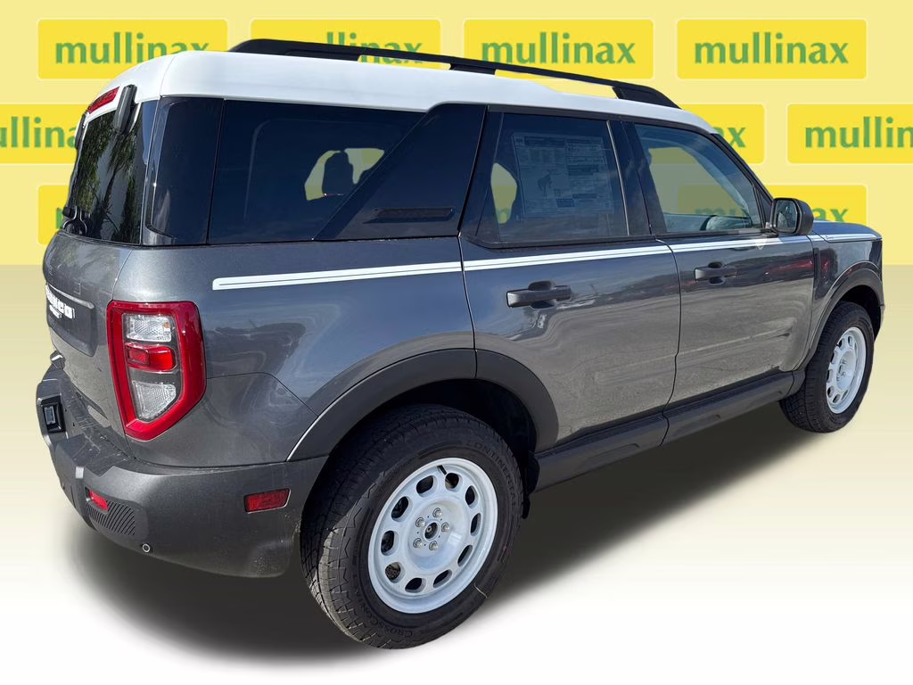 2025 Carbonized Gray Metallic Ford Bronco Sport Heritage 4X4 SUV