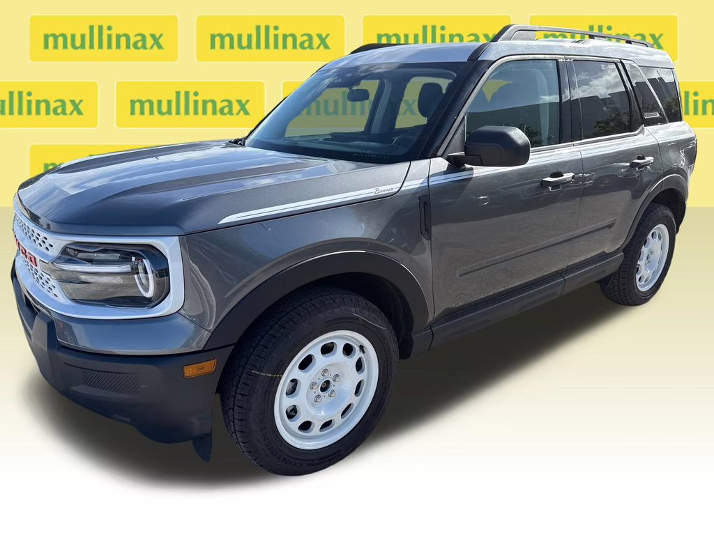 2025 Carbonized Gray Metallic Ford Bronco Sport Heritage 4X4 SUV