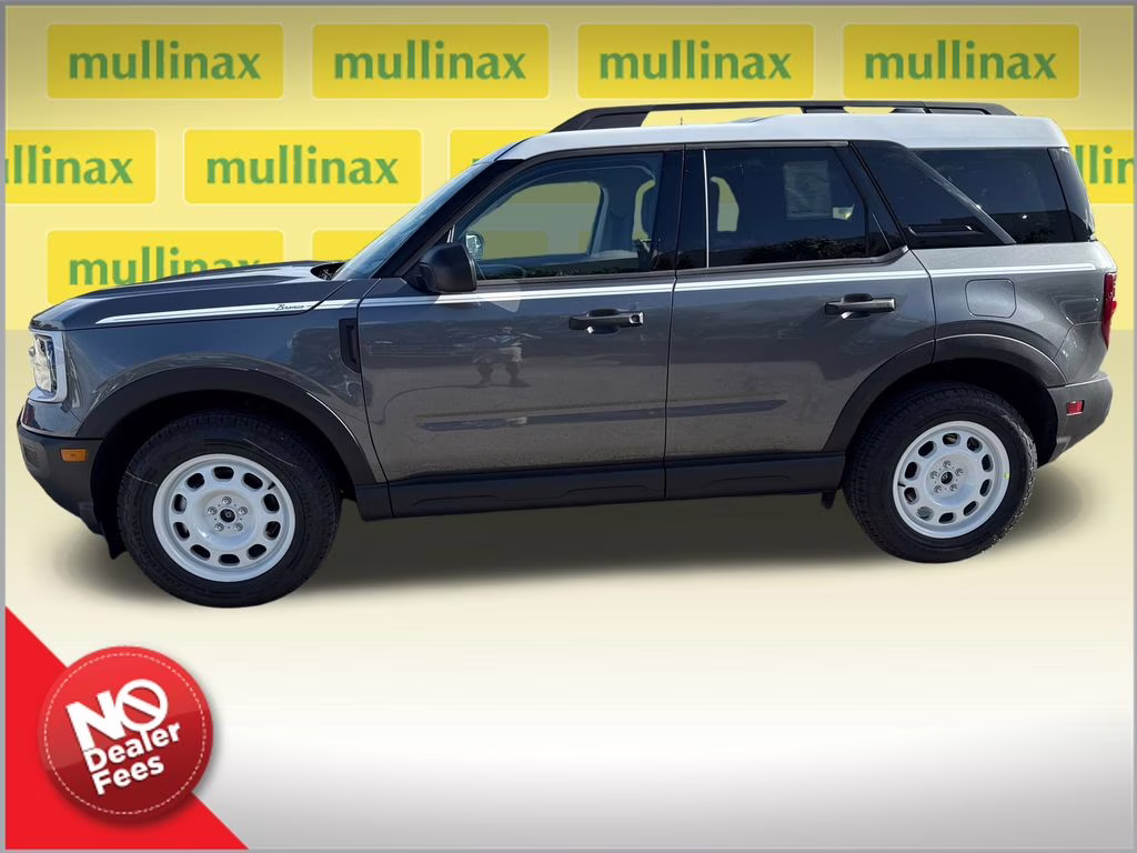 2025 Carbonized Gray Metallic Ford Bronco Sport Heritage 4X4 SUV