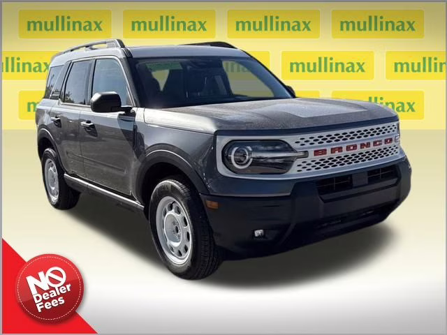 2025 Carbonized Gray Metallic Ford Bronco Sport Heritage 4X4 SUV