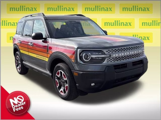 2025 Carbonized Gray Metallic Ford Bronco Sport Free Wheeling 4X4 SUV